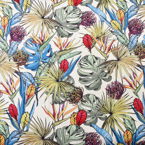 <span class=keywords><strong>Tissu</strong></span> extensible 100% polyester imprimé numérique de style hawaï<span class=keywords><strong>en</strong></span> pour vêtements de filles - <span class=keywords><strong>Tissu</strong></span> Koshibo 120 GSM doux et confortable - Product Image 3