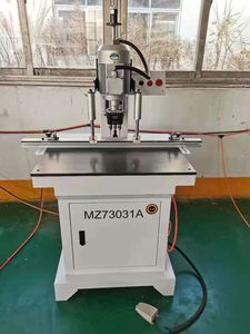 Chất lượng cao đầu duy nhất <span class=keywords><strong>CNC</strong></span> Tủ bản lề Máy khoan dọc chế biến gỗ với thành phần động cơ cốt lõi - Product Image 4