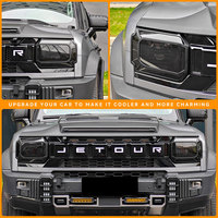 Accessoires de voiture Phare de phare Panneau de couverture pour Chery Jetour Traveller T2 2023 2024
