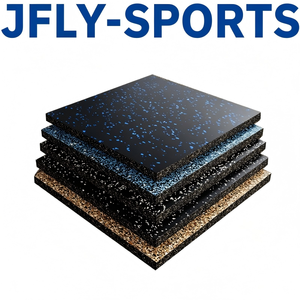 Non Toxic <b>Rubber</b> Gym Mats High Density Anti Fatigue Noise Reduction Perfect for Weightlifting Areas and Home Fitness Studios - Product Image 1