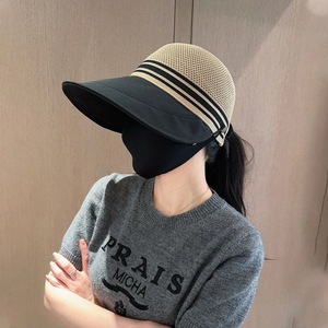 <span class=keywords><strong>Gorra</strong></span> de Visera Ancha Estilo Coreano, Transpirable, Delgada, con Protección Solar, para Mujer, Primavera/Verano 2025 - Product Image 2