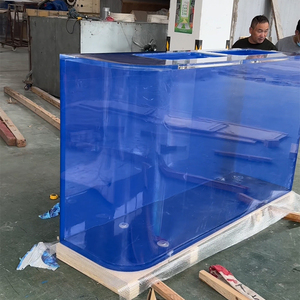 Aquarium personnalisé Offre Spéciale moderne pas cher en gros pvc malaisie îlot de cuisine aquarium - Product Image 6