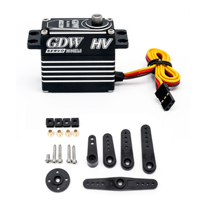 GDW BLS892HV 26KG HV Digital sin Escobillas de Alta Velocidad con Carcasa Metálica y Engranajes de Acero para Control de Placa Basculante de Helicóptero RC - Product Image 2