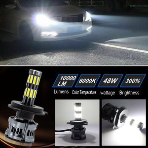 Bombilla LED de Alta Luminosidad para Faros Delanteros, 20 Lados, Luz Alta/Baja H4, Súper Brillante 6000lm 56W 12V, Universal para Autos - Product Image 5