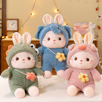 Usine Oem Personnaliser Géant En Vrac Drôle Jouet En Peluche Bébé En Peluche Réconfortant Jouets En Peluche Animal Bébé Sommeil Jouet Clapping Peluche