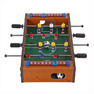 Nhà máy bằng gỗ Foosball Bảng Hai người chơi trò chơi di động trẻ em <span class=keywords><strong>Mini</strong></span> bóng đá cạnh tranh bảng trò chơi trong nhà - Product Image 4