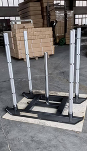 Trineo de Gimnasio POWERMAN FITNESS con Logotipo Personalizado al por Mayor, Trineo de Entrenamiento de Pesas de Acero con Asas Dobles y Accesorio de Arnés - Product Image 3