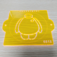 Plaque en acrylique/plexiglas transparent jaune fluorescent pour découpe, gravure personnalisée et sérigraphie, fabriquée en Chine continentale