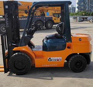 Toyota 3-Ton FD30 Diesel Forklift Truck High Performance Used Forklift for Warehouse - Product Image 4