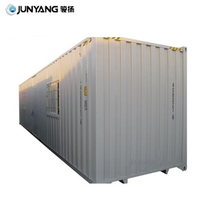 Casa Contenedor Prefabricada de Acero Corten de 40 pies para Uso como Estación Removible o Villa - Product Image 4