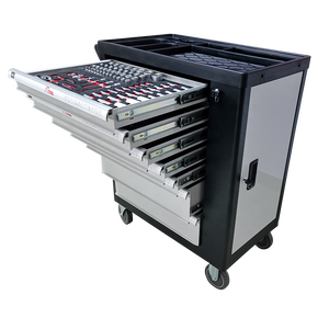 Chariot à outils personnalisable RT avec 258 outils automobiles pour le stockage - Product Image 1