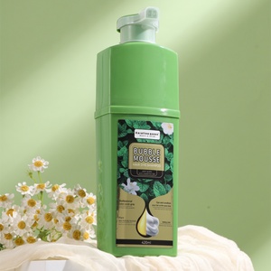 Shampoo colorant capillaire noir à action rapide sans ammoniaque à base de plantes naturelles, couvre les cheveux gris, permanent - Product Image 6