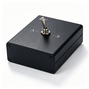 HT High Quality Lossless 3.5MM 2-IN 1-OUT/1 2 Audio Converter Source Switch <b>Headphone</b> <b>Speaker</b> - Product Image 5