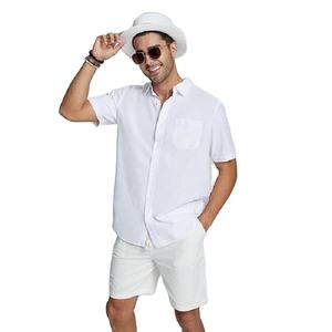 Direct Bangladesh Export Qualité Hommes Coton Court Sve Slim Fit Chemise Couleurs Mixtes Motifs Mixtes Design De Mode Printemps Poche - Product Image 1