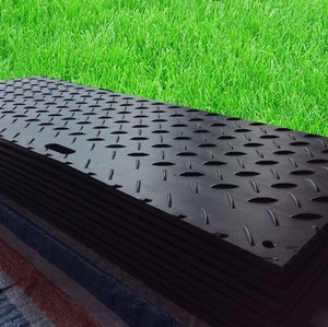 Composite HDPE tấm đường/mặt đất thảm/tạm thời bãi đậu xe mat, HDPE mặt đất Mat tấm nhựa - Product Image 6