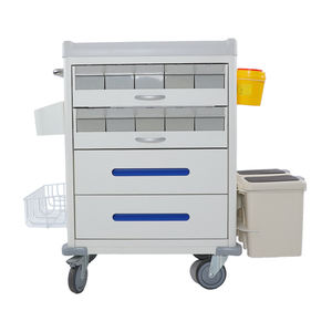 Troli <span class=keywords><strong>Defibrillator</strong></span> Medis Darurat Rumah Sakit HOCHEY, Troli Kecelakaan, Troli Obat untuk Penggunaan Rumah Sakit, Troli Utilitas - Product Image 6