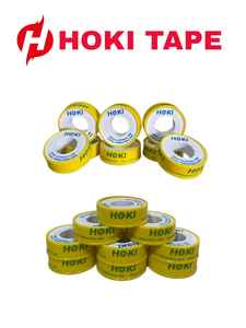 Hoki 12mm X 10m Ruban d'étanchéité PVC Adhésif sensible à la pression PTFE fort pour la prévention des fuites Connexions de tuyaux Robinets Raccords - Product Image 4