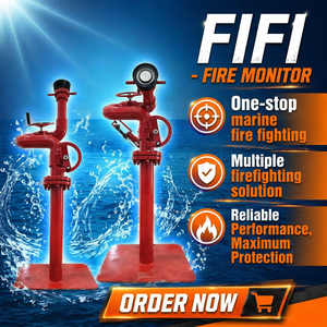 Moniteur d'incendie marin FIFI avec fonction de pulvérisation eau/mousse à double usage et portée ultra-longue - Product Image 6
