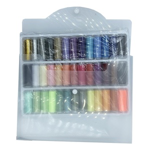 100% fil <span class=keywords><strong>de</strong></span> Polyester fil à coudre rouleau Machine broderie à la main r chaque bobine Durable pour Kit <span class=keywords><strong>de</strong></span> <span class=keywords><strong>couture</strong></span> à domicile - Product Image 4