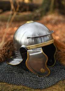 Casco de Centurión Romano de Alta Calidad, Estilo Antiguo, de Metal, para Coleccionistas, Accesorios de Disfraces y Exhibiciones en Eventos - Product Image 6