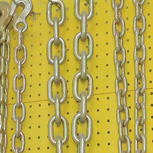 Chaîne d'entraînement en acier inoxydable de haute qualité G30 G43 G70 G80 6MM 8MM 12MM, taille personnalisée, chaîne de levage en acier inoxydable G80 G80 - Product Image 3