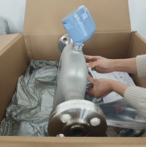 เครื่องวัดอัตราการไหลแบบโคริโอลิส CMFS100 รุ่นใหม่ ความแม่นยำสูง วัสดุ 316L 4~20mA HART สำหรับการวัดก๊าซในอุตสาหกรรมปิโตรเคมี - Product Image 3
