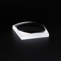Lentille en saphir OEM de précision, qualité optique, revêtement antireflet, transmission UV-IR étendue, chimiquement stable pour FLIR