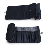 Nouvelle trousse de rangement pour pinceaux cosmétiques rectangulaire pliable multifonctionnelle, sac de rangement professionnel pour maquillage, fabriqué en Chine