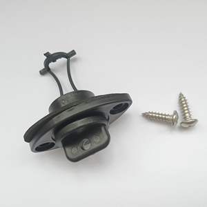 Tapón de drenaje de PVC marino, enchufe de cable de popa, salida de efluente para barcos, Kayaks para pesca, válvulas de drenaje de alambre a la deriva, equipo de pesca - Product Image 4