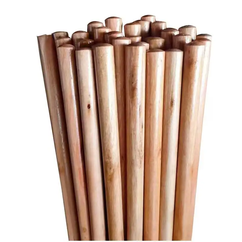 Migliore vendita manico in legno pennello scopa in legno bastone manico scopa in legno