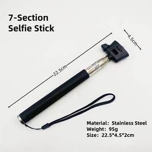 Haute qualité <span class=keywords><strong>3</strong></span> en 1 caméra téléphone Selfie Stick avec adaptateur téléphone Clip pour <span class=keywords><strong>GoPro</strong></span> <span class=keywords><strong>Hero</strong></span> 13 12 11 10 9 8 7 Smartphone - Product Image 2
