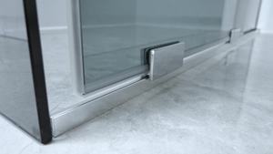 Overschrijden 2025 Moderne Gehard Glas Inloopdouche Voor Hotels Met Douchedeuren - Product Image 5