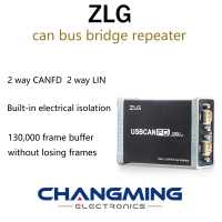 USBCANFD-200U ZLG penghubung bus CAN berkinerja tinggi, repeater, konverter CAN, penganalisis CAN-bus