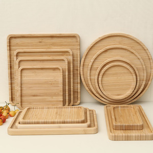 Hot bán vuông tấm ăn đặt tre tấm gỗ Bộ đồ ăn biểu tượng tùy chỉnh gỗ Flatware Bộ đồ ăn - Product Image 1