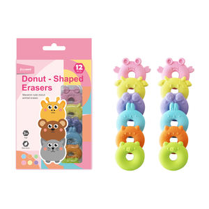 Borradores Creativos al por Mayor, Juego de 12 Borradores con Forma de Donut - Product Image 1