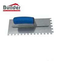 Outils de construction pour la pose de carrelage : Truelle à dents carrées
