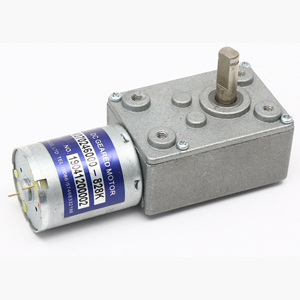 12V 고토크 저속 <span class=keywords><strong>DC</strong></span> 웜 소형 기어박스 - Product Image 1