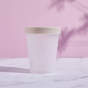 Tarro para exfoliante de helado de 200g 250g, botella de PP con tapa para mascarilla facial y corporal, gel de aloe vera, mascarilla de hielo, contenedor de polvo. - Product Image 2