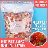 Fruitig, afpelbaar gummy snoep, zacht gelei snoep, leuke vorm snoep, groothandel leverancier