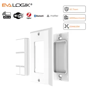 US Smart Light Switch Z-Wave 800 Plus Z-Wave Remote Control 4-Button Wall Switches Smart Touch Controller Light Switches