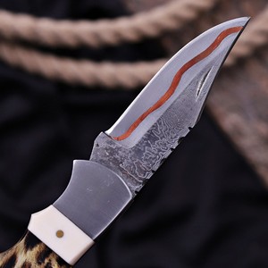 Cuchillo plegable de acero inoxidable 440 C con orientación de mano ajustable - Product Image 4