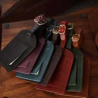 EA792 Etiquetas de Silicona Verdes con NFC, Etiquetas de Cuero Personalizadas con Nombre, Etiquetas de Equipaje Rojas con Impresión de Logotipo Personalizado