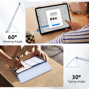 Chống sốc bảo vệ bìa với mờ vỏ cứng trở lại cho <span class=keywords><strong>iPad</strong></span> 10th 10.9 inch 2022 cho <span class=keywords><strong>iPad</strong></span> A16 2025 11 inch Tablet trường hợp - Product Image 3