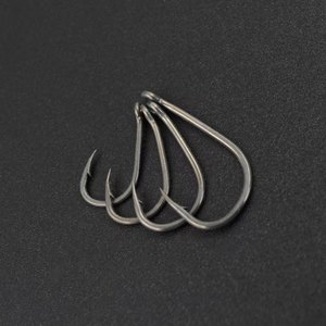 Hameçons <span class=keywords><strong>Gamakatsu</strong></span> en boîte de 50 pièces-Hameçons décalés, barbelés, annelés, gros gibier pour la pêche à la carpe Euro | Matériel de pêche en gros - Product Image 6