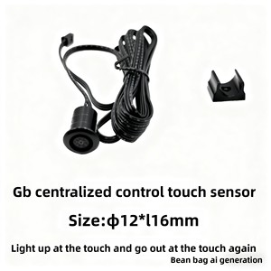 DC <span class=keywords><strong>12V</strong></span> Solderless LED Dimming Touch Sensor interruttori induttivi per armadio armadio e armadietto del vino facile installazione e regolazione - Product Image 2