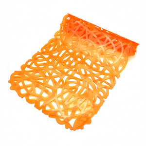 Tapis de bain 72x36 cm orange antidérapant pour la protection du sol de la salle de bain - Product Image 3
