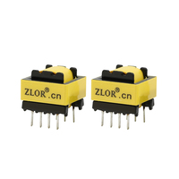 Transformateurs d'isolation Flyback à faible puissance ZLOR EE-10 220V 12V 26V, modèles spécialisés EE25 EE13, transformateurs SMPS à noyau de ferrite pour PCB, modèles EE16 pour chargeurs et adaptateurs électroniques