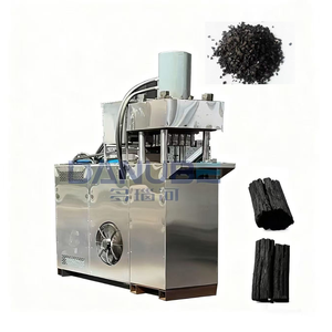 Machine de pressage de briquettes de biomasse (herbe, bois, charbon de chicha, charbon de cuisson, poudre, sciure) - Product Image 1