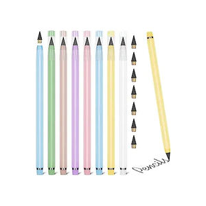 Eternal <b>Infinity</b> Custom Plastic Inkless <b>Pencil</b> Reusable Unlimited Writing Sustainable Standard <b>Pencil</b> - Product Image 1