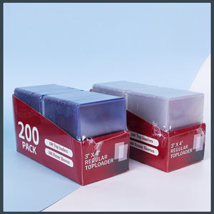 Porte-cartes PVC personnalisé 35PT, Top Loaders, pochettes pour cartes en plastique 3x4, <span class=keywords><strong>ultra</strong></span> <span class=keywords><strong>Pro</strong></span> Toploader pour cartes de sport, cartes à collectionner - Product Image 4